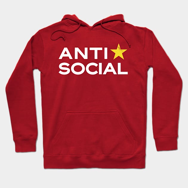 ANTI SOCIAL Hoodie by hamiltonarts